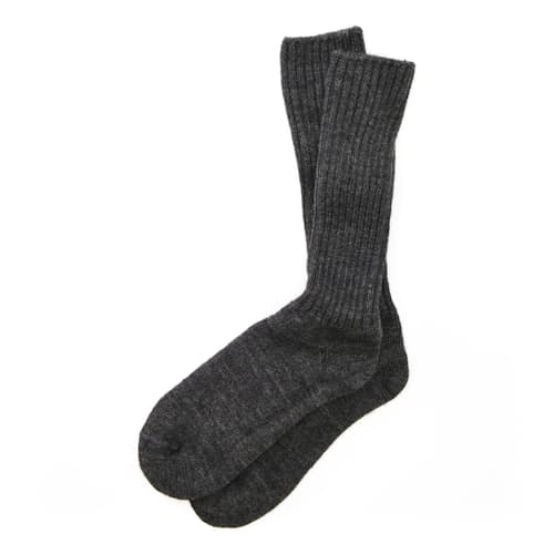 laydown image of Origins Alpaca Socks