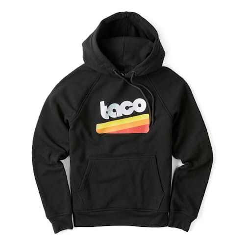 laydown image of Taco 10-Year Pullover Hoodie