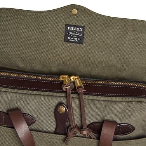 laydown detail image of Rugged Twill Original Briefcase - 13L