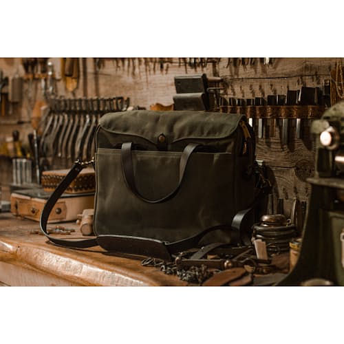 lifestyle image of Rugged Twill Original Briefcase - 13L