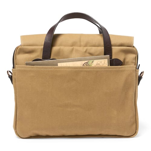 laydown image of Rugged Twill Original Briefcase - 13L