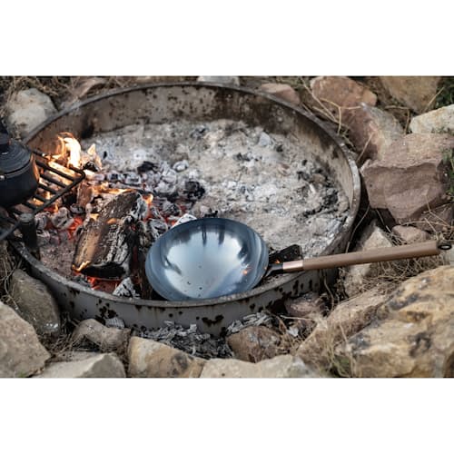 lifestyle image of Long Handle Wok