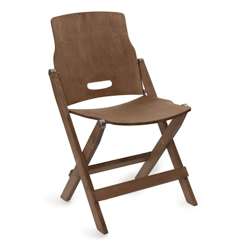 laydown image of Ridgetop Wood Folding Chair