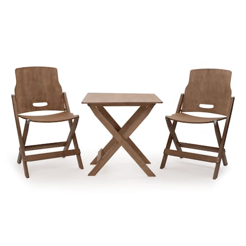 laydown image of Ridgetop Wood Folding Table