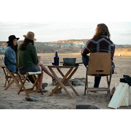 lifestyle image of Ridgetop Wood Folding Table