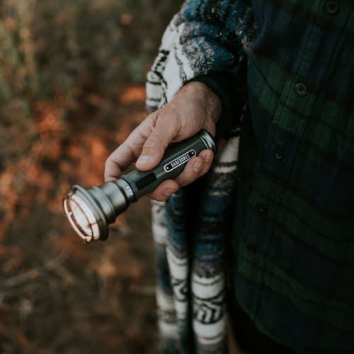 lifestyle image of Vintage Flashlight