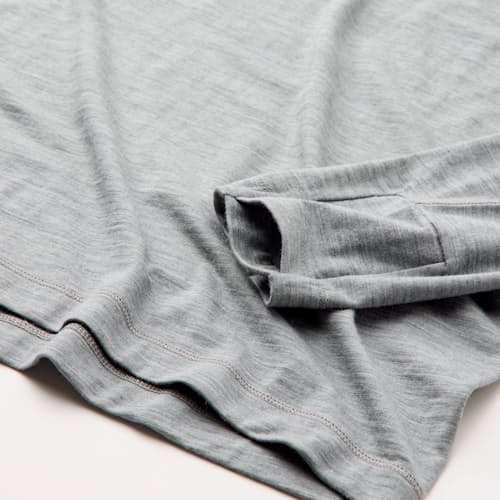 laydown detail image of 72-Hour Merino UPF Hoodie