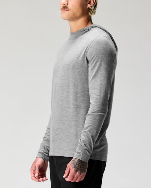 lifestyle image of 72-Hour Merino UPF Hoodie