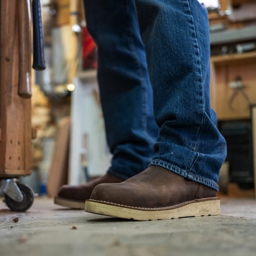 lifestyle image of Bull Run 6" Wedge Chelsea Boot