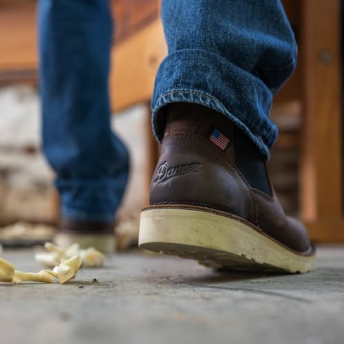 lifestyle image of Bull Run 6" Wedge Chelsea Boot