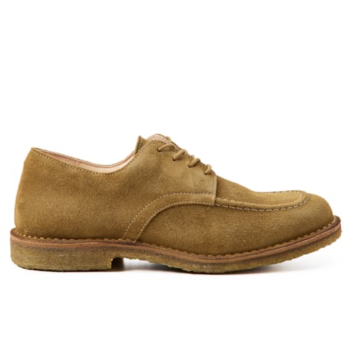 laydown image of Carflex Moc Toe Derby