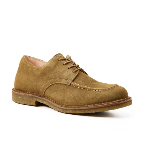 laydown image of Carflex Moc Toe Derby