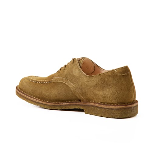 laydown image of Carflex Moc Toe Derby