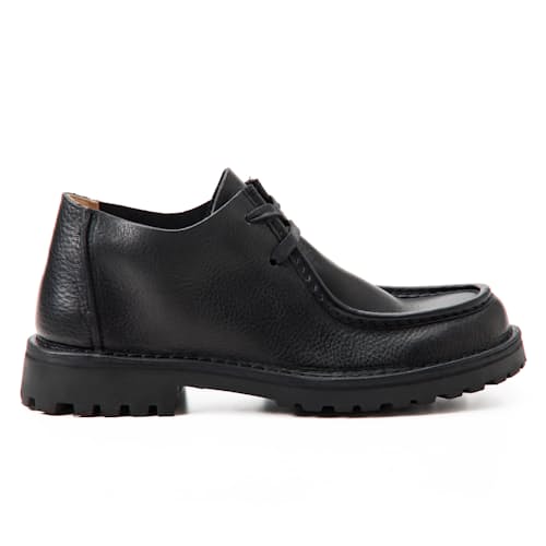 laydown image of Beenflex Moc Toe Oxford
