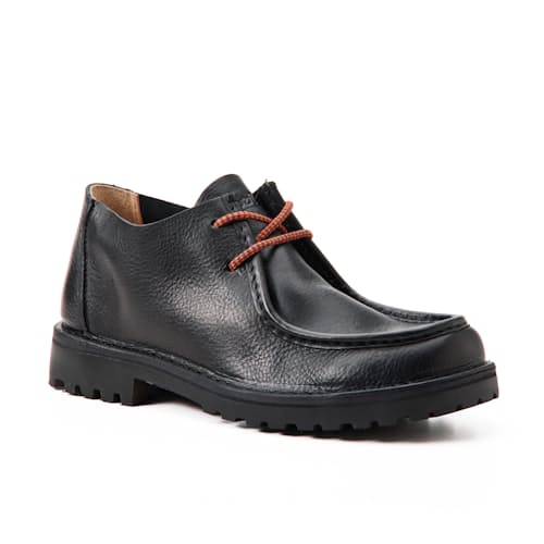 laydown image of Beenflex Moc Toe Oxford