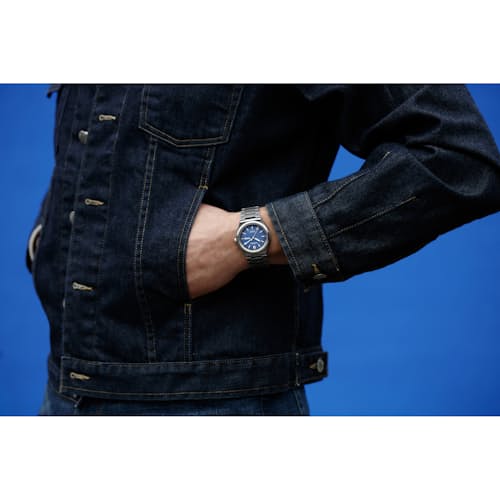 lifestyle image of Super Titanium Eco Drive Watch