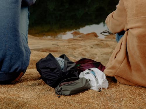 lifestyle image of Ultralight Packing Cube - XXS