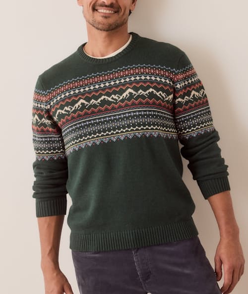 on model image of Archive Donner Sweater