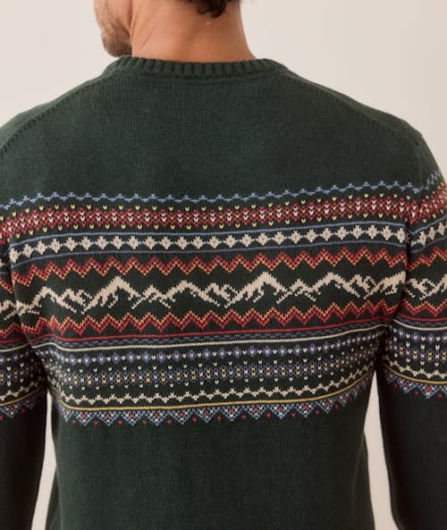 on model image of Archive Donner Sweater