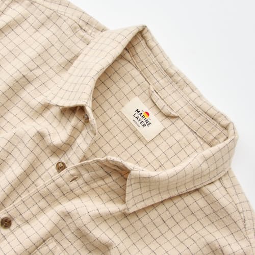 laydown detail image of Tahoe Flannel Shirt