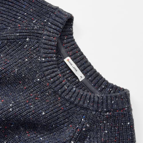 laydown detail image of Coleman Crew Sweater