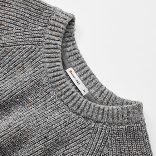 laydown detail image of Coleman Crew Sweater