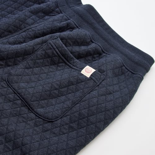 laydown detail image of Corbet Quilted Jogger