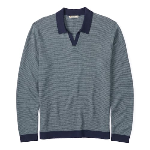 laydown image of Liam Sweater Polo