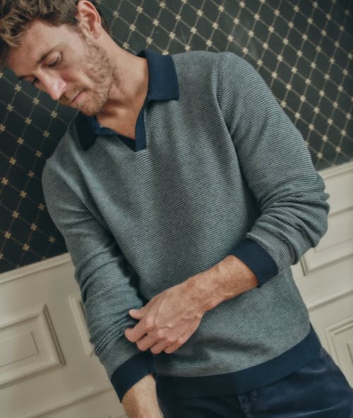 lifestyle image of Liam Sweater Polo