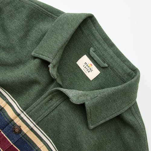 laydown detail image of Pacifica Stretch Twill Shirt