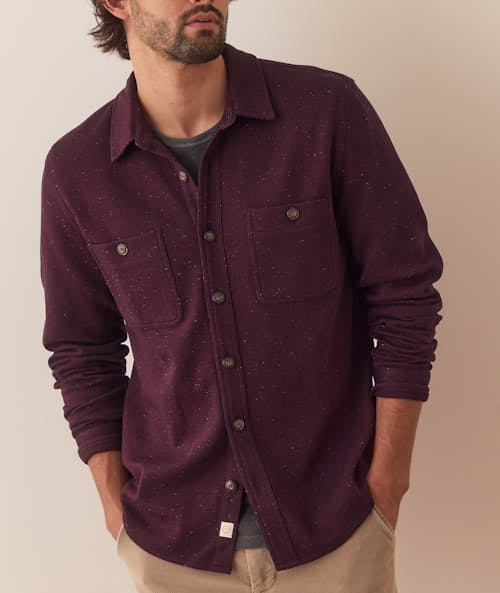 on model image of Pacifica Stretch Twill Shirt