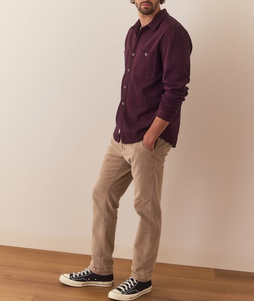 on model image of Pacifica Stretch Twill Shirt