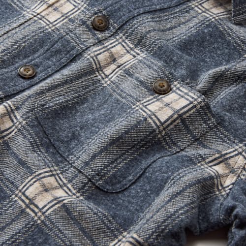 laydown detail image of Pacifica Stretch Twill Shirt