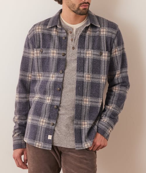 on model image of Pacifica Stretch Twill Shirt