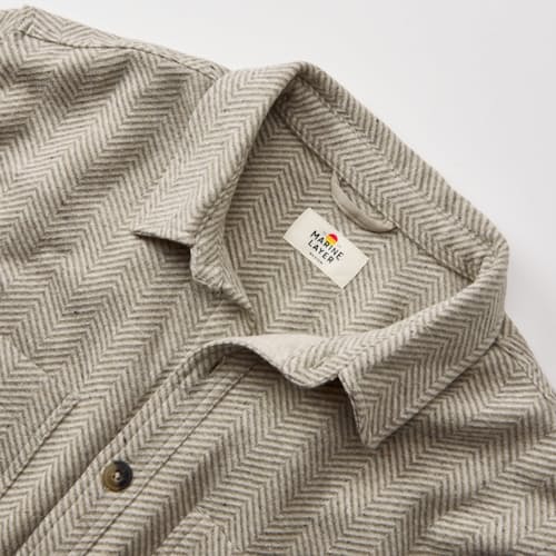 laydown detail image of Pacifica Stretch Twill Shirt