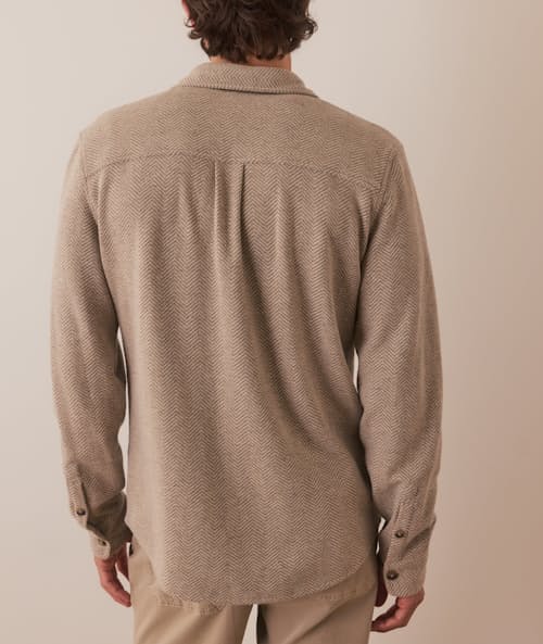 on model image of Pacifica Stretch Twill Shirt