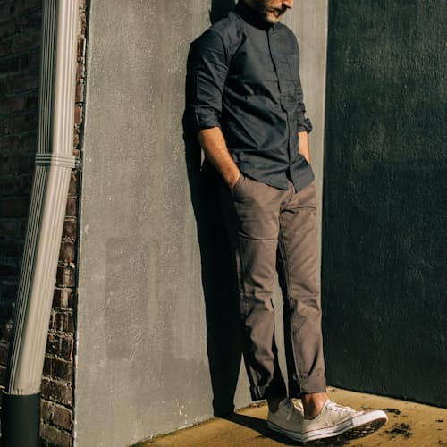 lifestyle image of The Jack Everyday Oxford Shirt