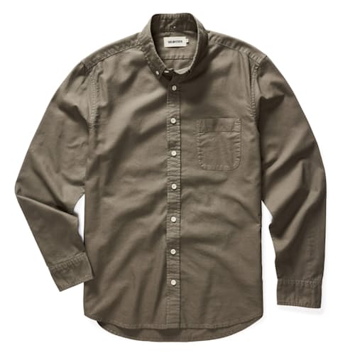 laydown image of The Jack Everyday Oxford Shirt