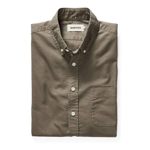 laydown image of The Jack Everyday Oxford Shirt