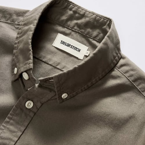 laydown detail image of The Jack Everyday Oxford Shirt