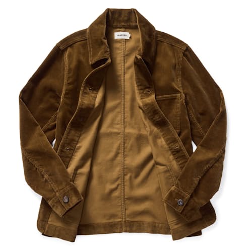 laydown image of The Ojai Corduroy Chore Coat
