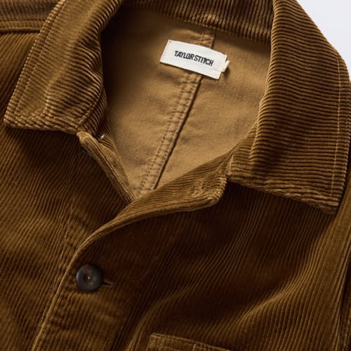 laydown detail image of The Ojai Corduroy Chore Coat