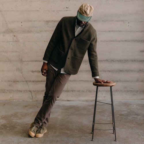 lifestyle image of The Evans Ridgewood Blazer