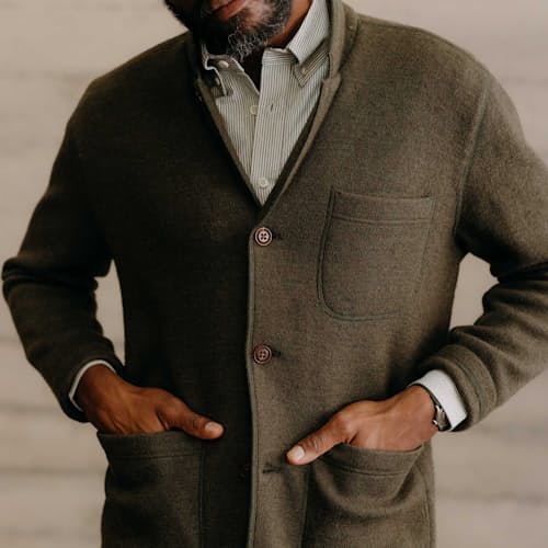 lifestyle image of The Evans Ridgewood Blazer