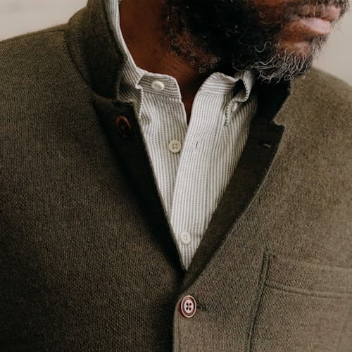 lifestyle image of The Evans Ridgewood Blazer