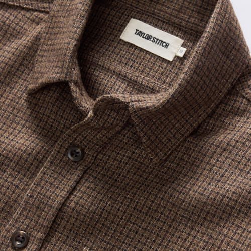 laydown detail image of The Saddler Shirt