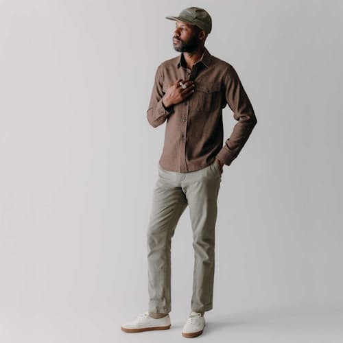 lifestyle image of The Saddler Shirt