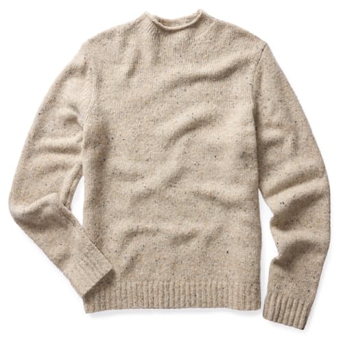 laydown image of The Seafarer Donegal Sweater