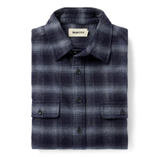 laydown image of The Yosemite Flannel Chamois Shirt