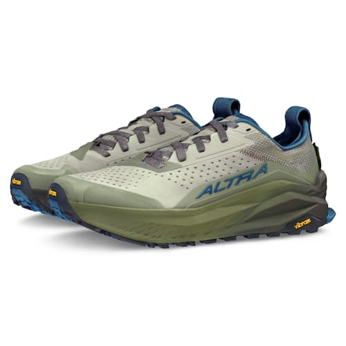 laydown image of Olympus 6 Trail Running Sneaker